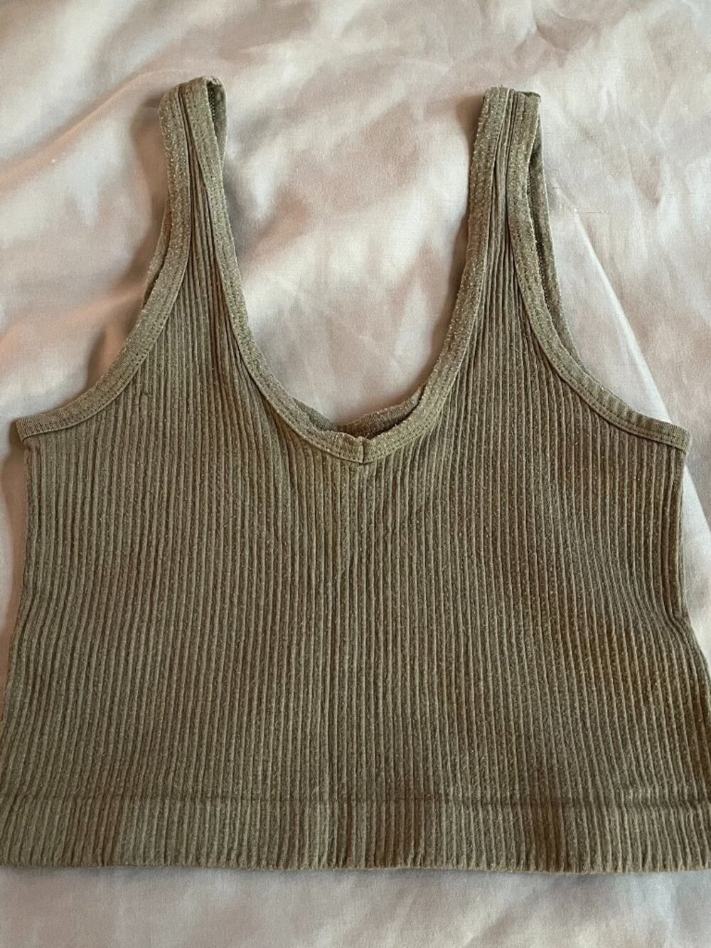 Urban Outfitters olive green tank top